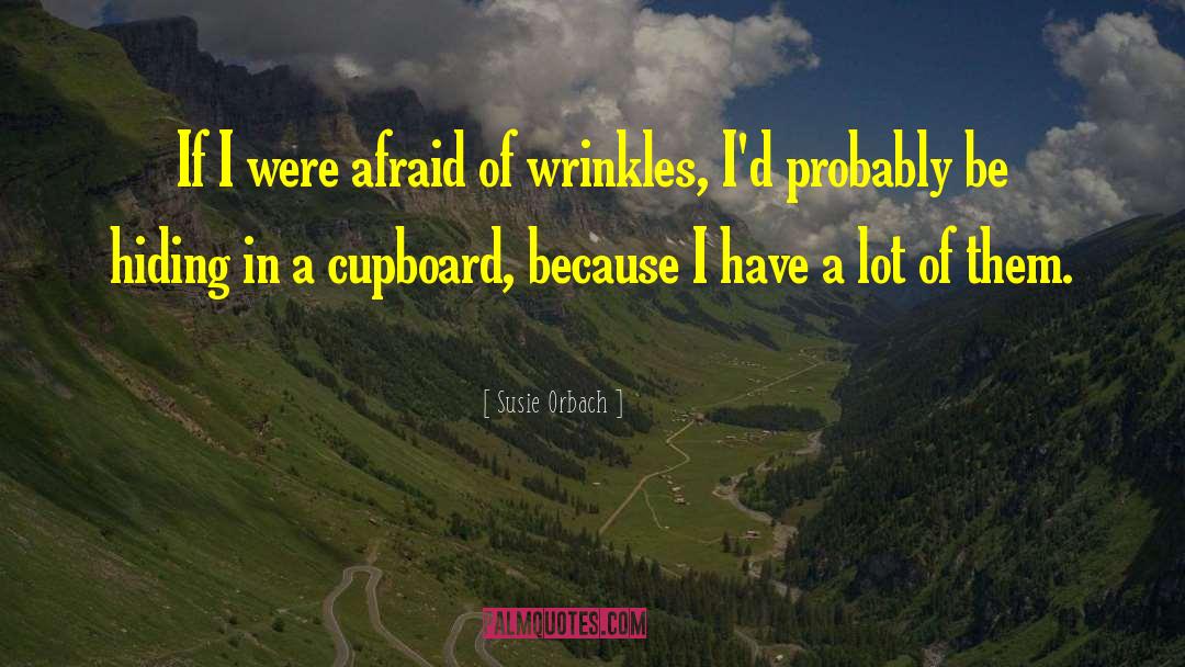 Susie Orbach Quotes: If I were afraid of