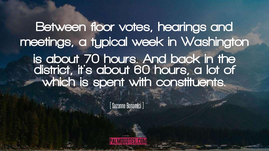 Suzanne Bonamici Quotes: Between floor votes, hearings and