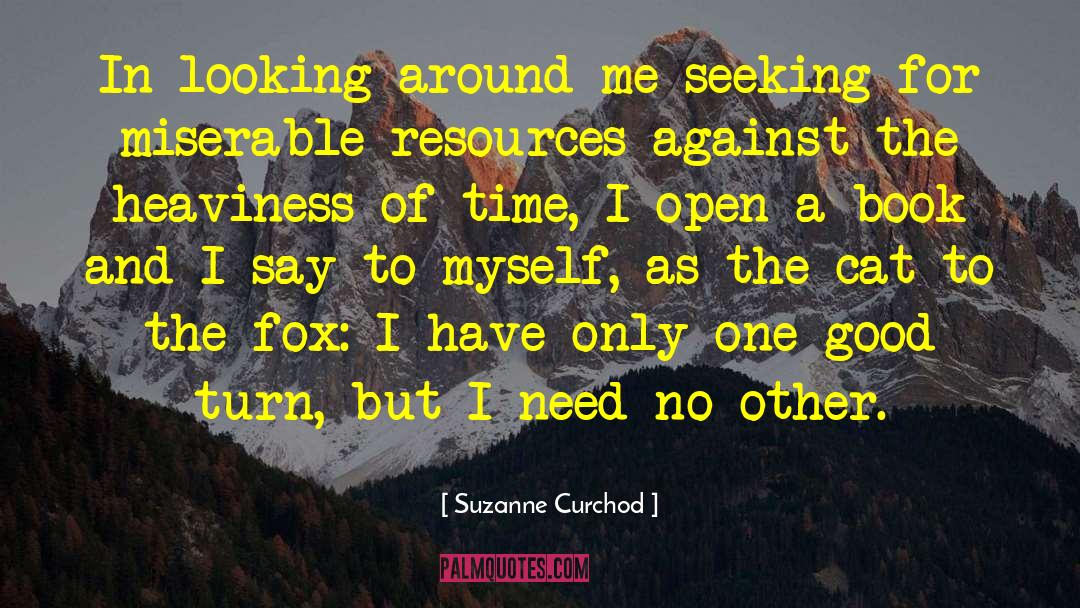 Suzanne Curchod Quotes: In looking around me seeking