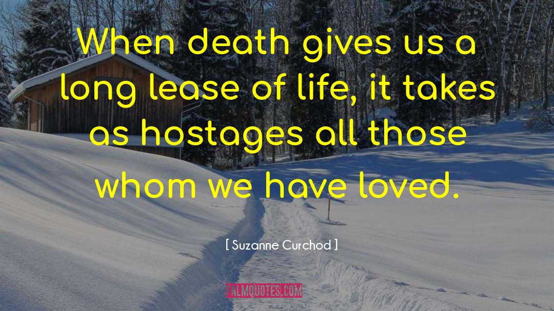 Suzanne Curchod Quotes: When death gives us a