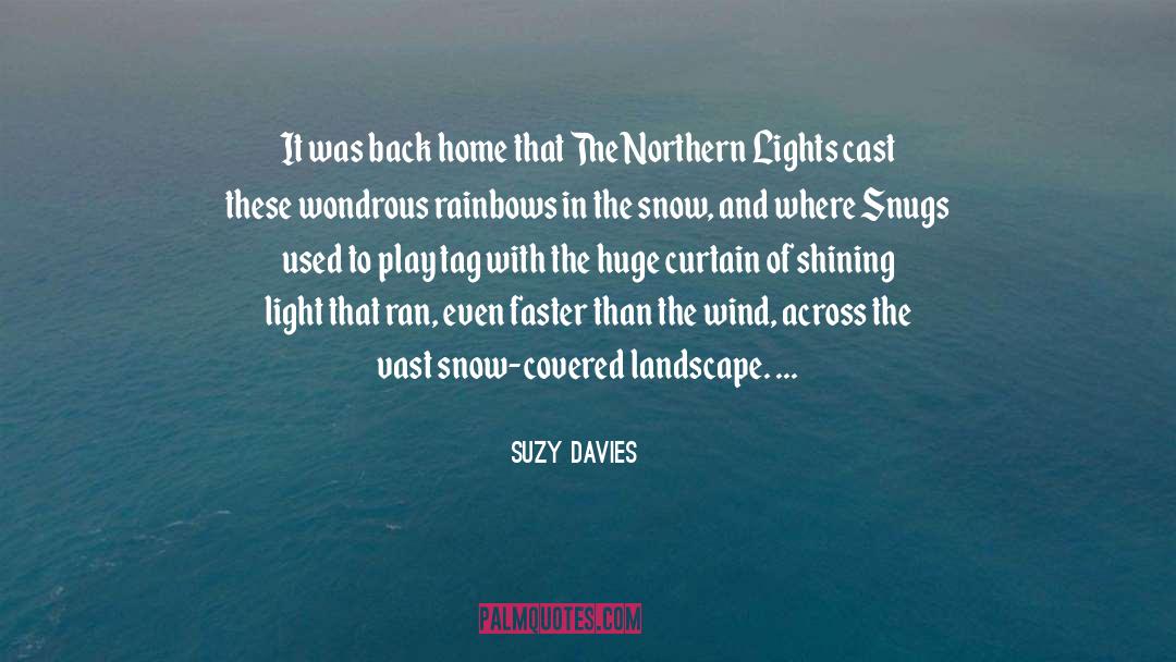 Suzy  Davies Quotes: It was back home that