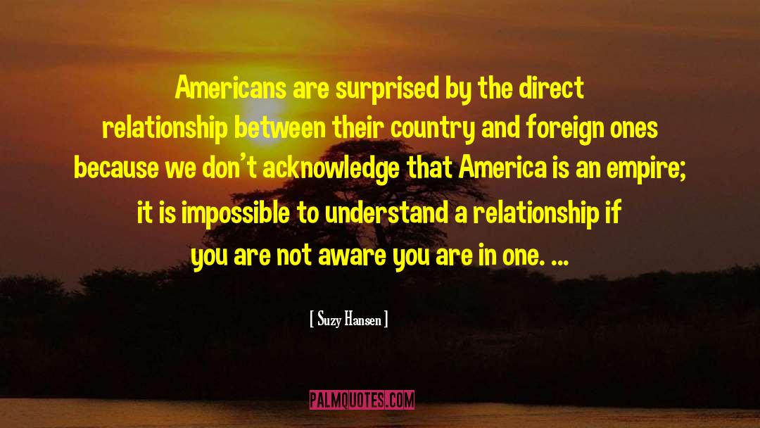 Suzy Hansen Quotes: Americans are surprised by the