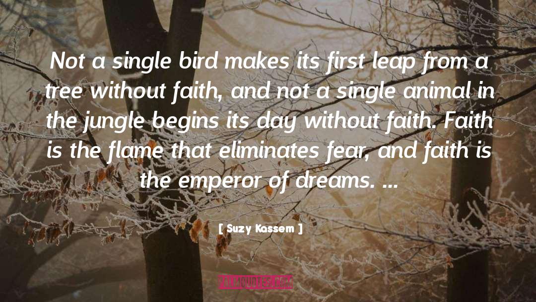 Suzy Kassem Quotes: Not a single bird makes