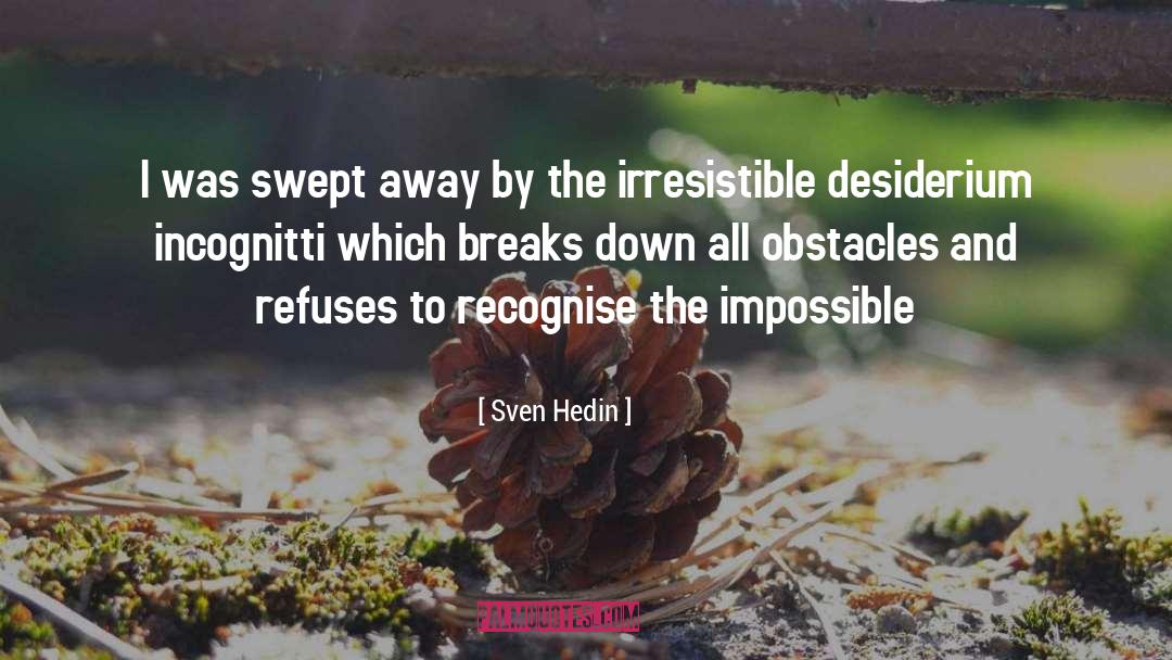Sven Hedin Quotes: I was swept away by