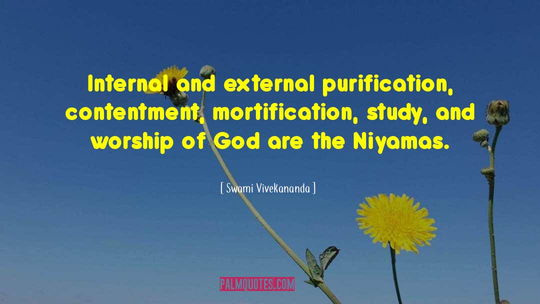 Swami Vivekananda Quotes: Internal and external purification, contentment,
