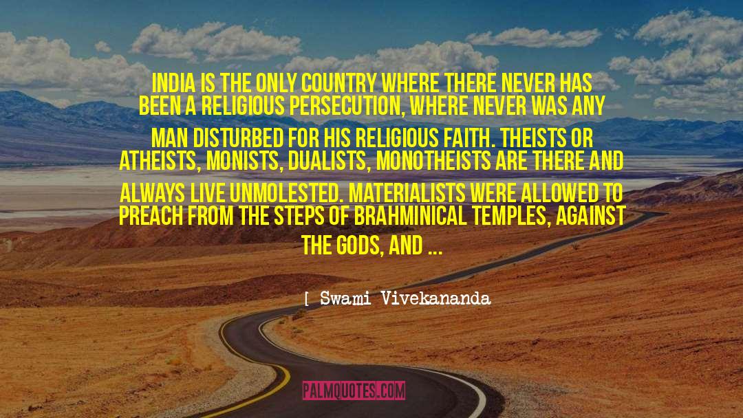 Swami Vivekananda Quotes: India is the only country