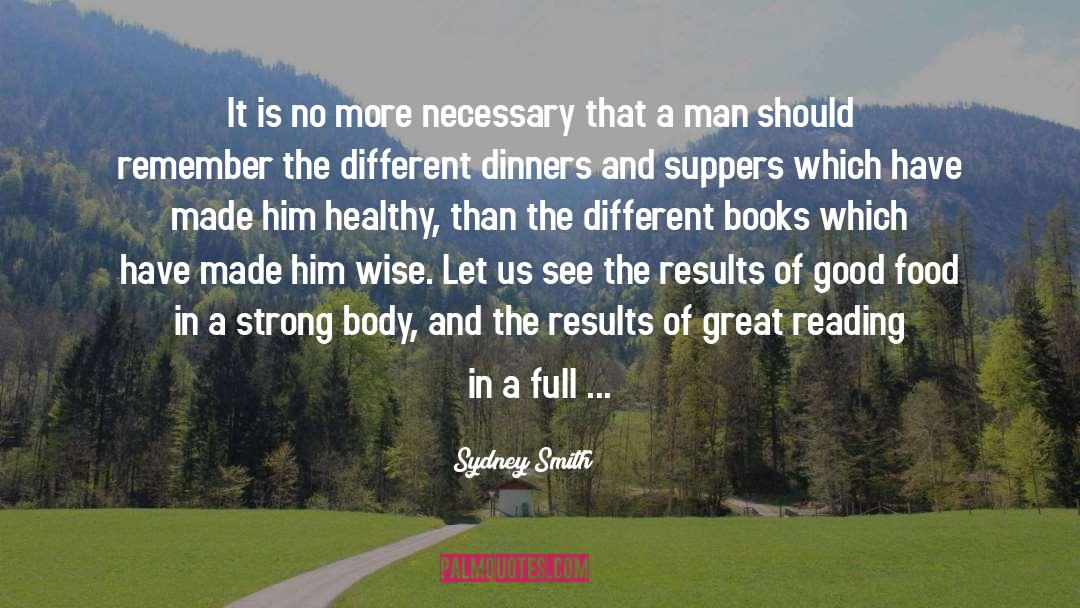 Sydney Smith Quotes: It is no more necessary