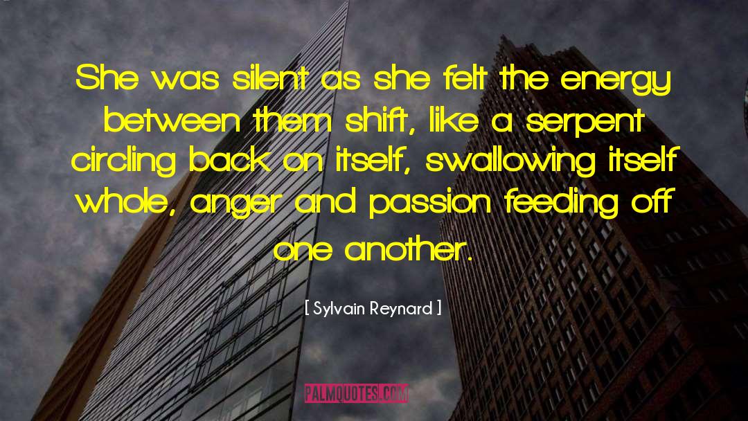 Sylvain Reynard Quotes: She was silent as she
