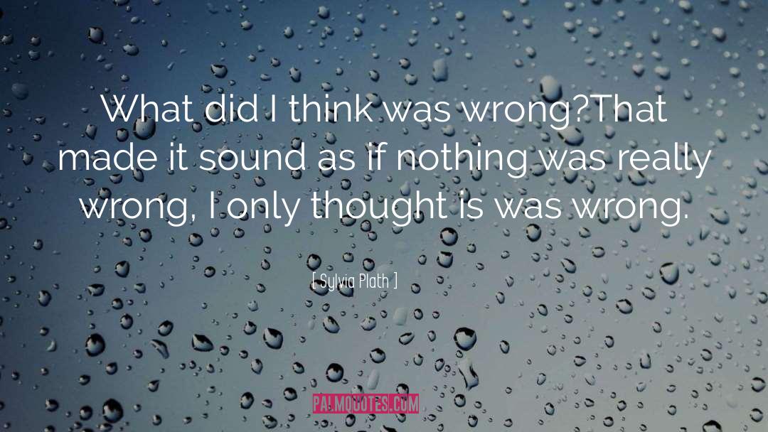Sylvia Plath Quotes: What did I think was
