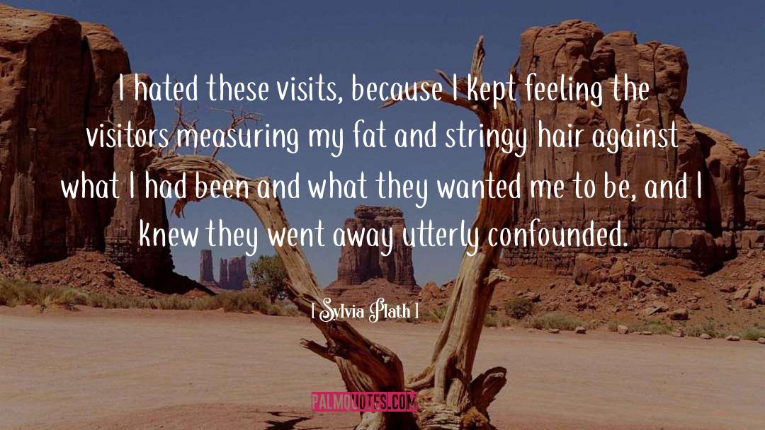 Sylvia Plath Quotes: I hated these visits, because