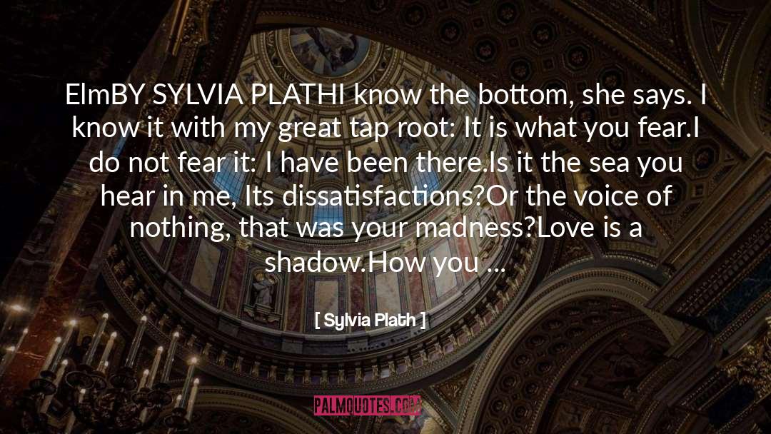 Sylvia Plath Quotes: Elm<br /><br />BY SYLVIA PLATH<br