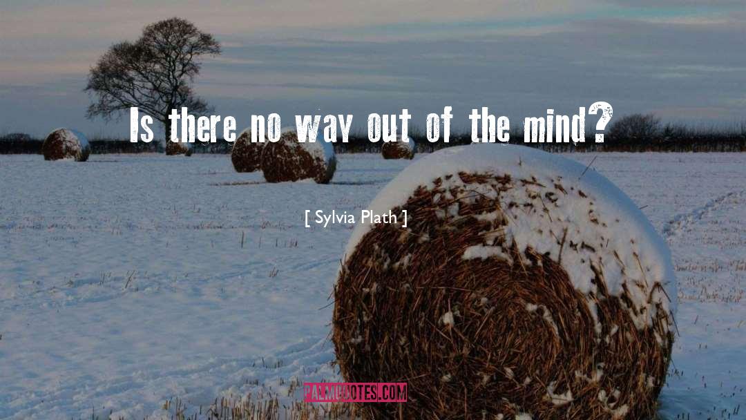 Sylvia Plath Quotes: Is there no way out