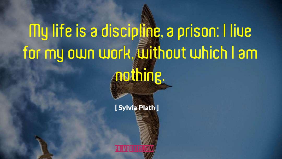 Sylvia Plath Quotes: My life is a discipline,