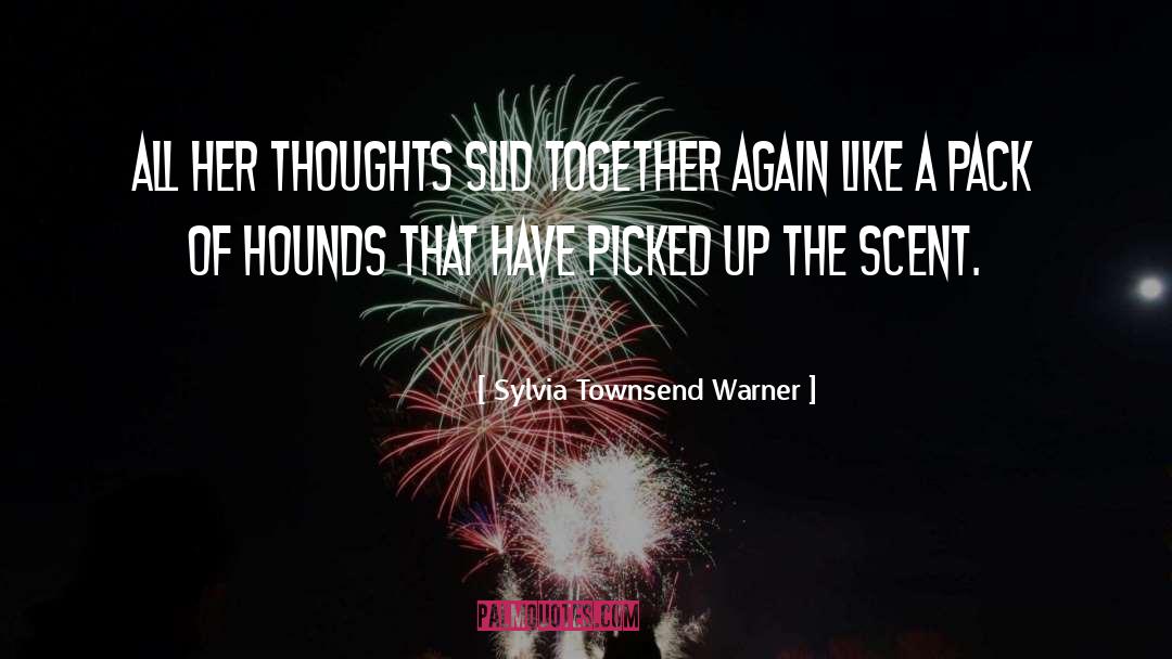 Sylvia Townsend Warner Quotes: all her thoughts slid together