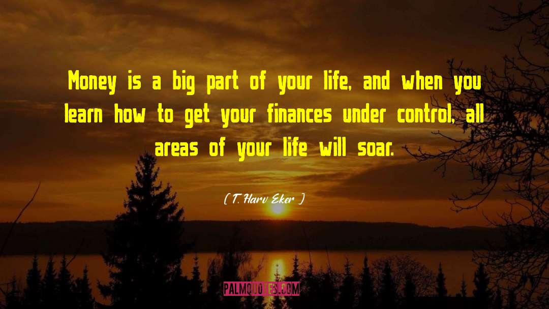 T. Harv Eker Quotes: Money is a big part