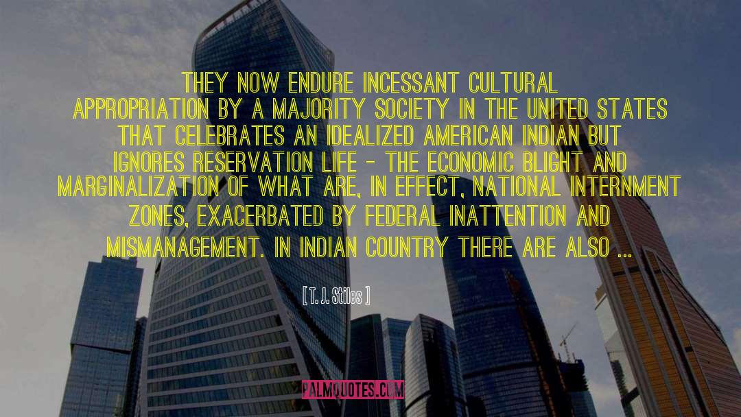 T. J. Stiles Quotes: They now endure incessant cultural