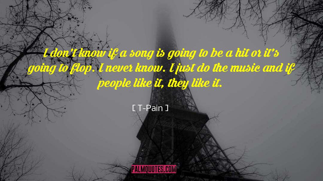 T-Pain Quotes: I don't know if a