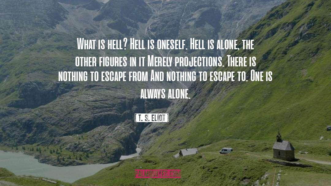 T. S. Eliot Quotes: What is hell? Hell is