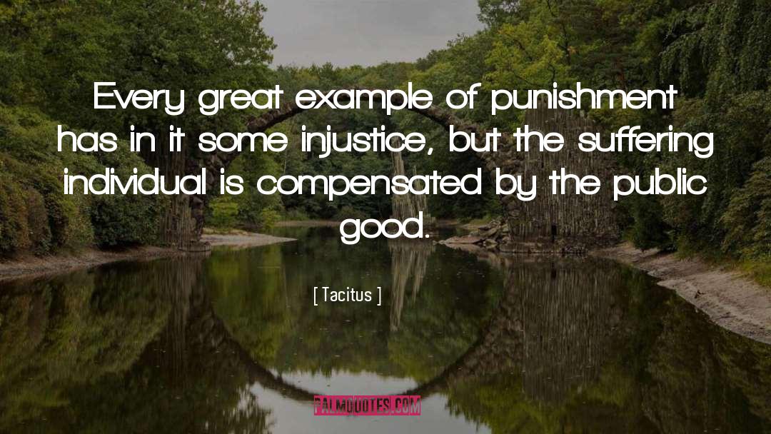 Tacitus Quotes: Every great example of punishment