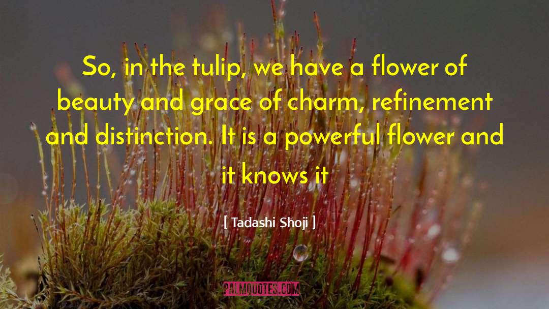 Tadashi Shoji Quotes: So, in the tulip, we