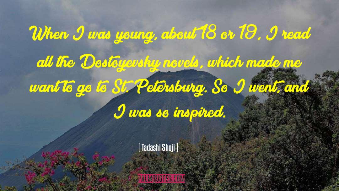 Tadashi Shoji Quotes: When I was young, about