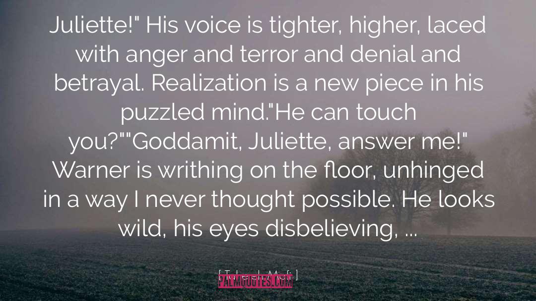Tahereh Mafi Quotes: Juliette!