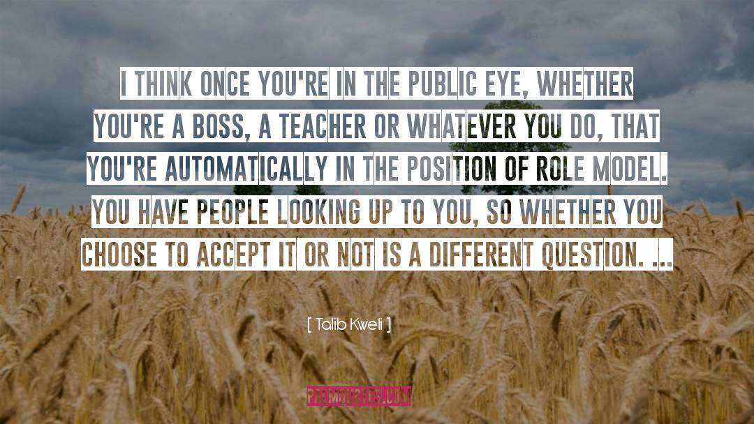 Talib Kweli Quotes: I think once you're in