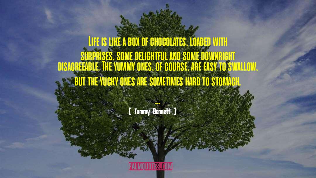 Tammy Bennett Quotes: Life is like a box