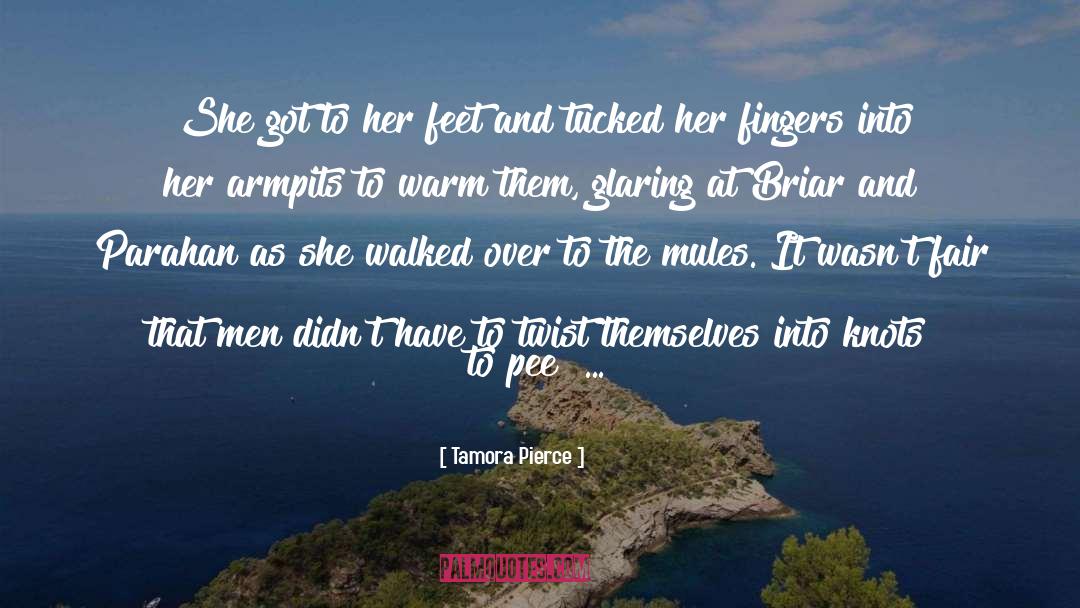 Tamora Pierce Quotes: She got to her feet