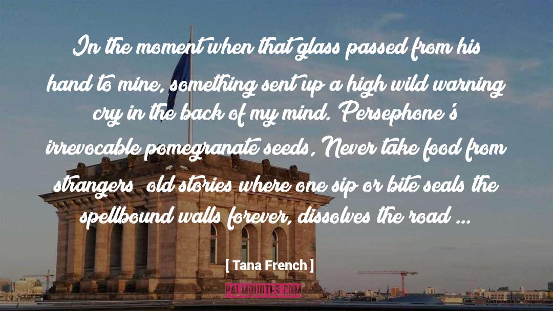 Tana French Quotes: In the moment when that