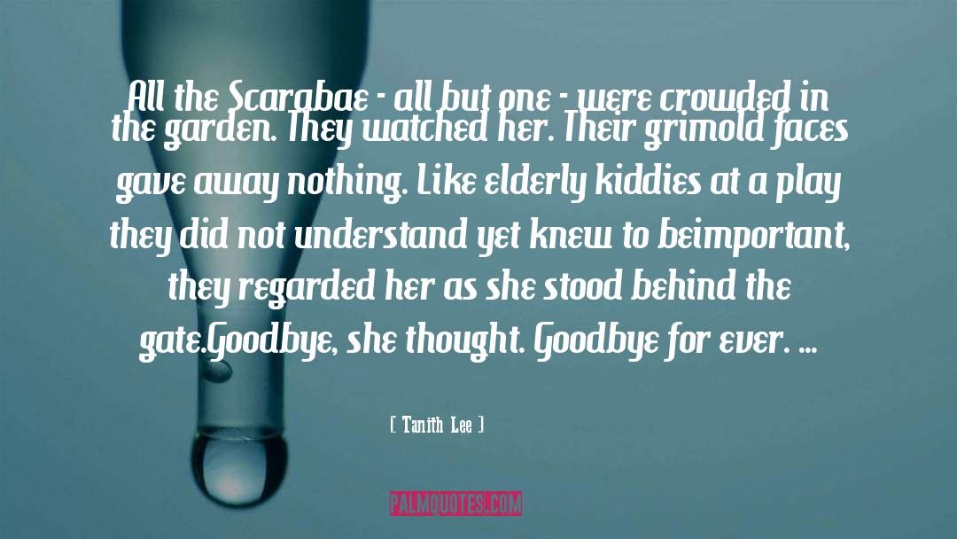 Tanith Lee Quotes: All the Scarabae - all