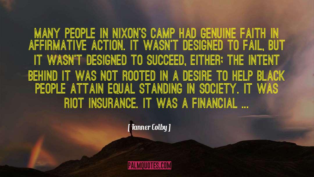 Tanner Colby Quotes: Many people in Nixon's camp