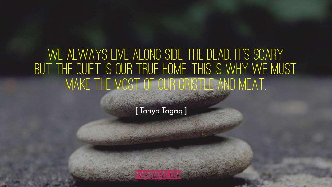 Tanya Tagaq Quotes: We always live along side