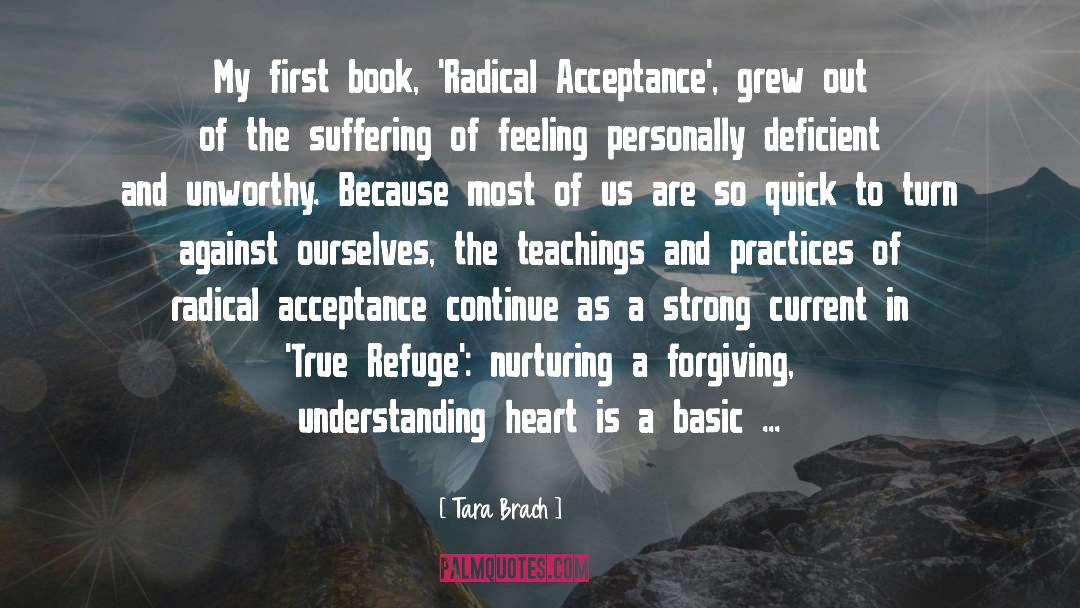 Tara Brach Quotes: My first book, 'Radical Acceptance',
