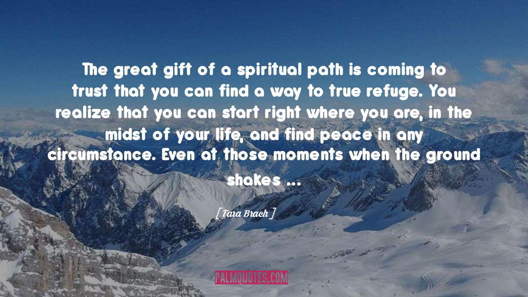 Tara Brach Quotes: The great gift of a