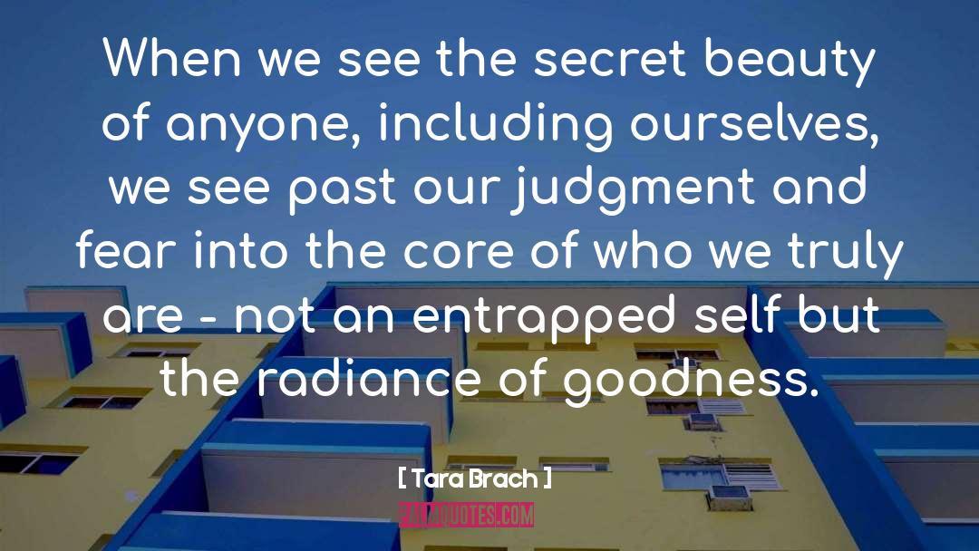 Tara Brach Quotes: When we see the secret