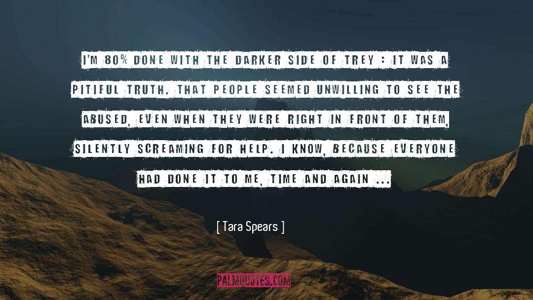 Tara Spears Quotes: I'm 80% done with The