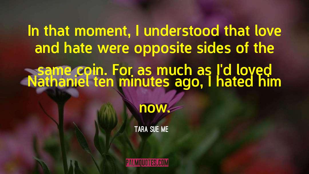 Tara Sue Me Quotes: In that moment, I understood