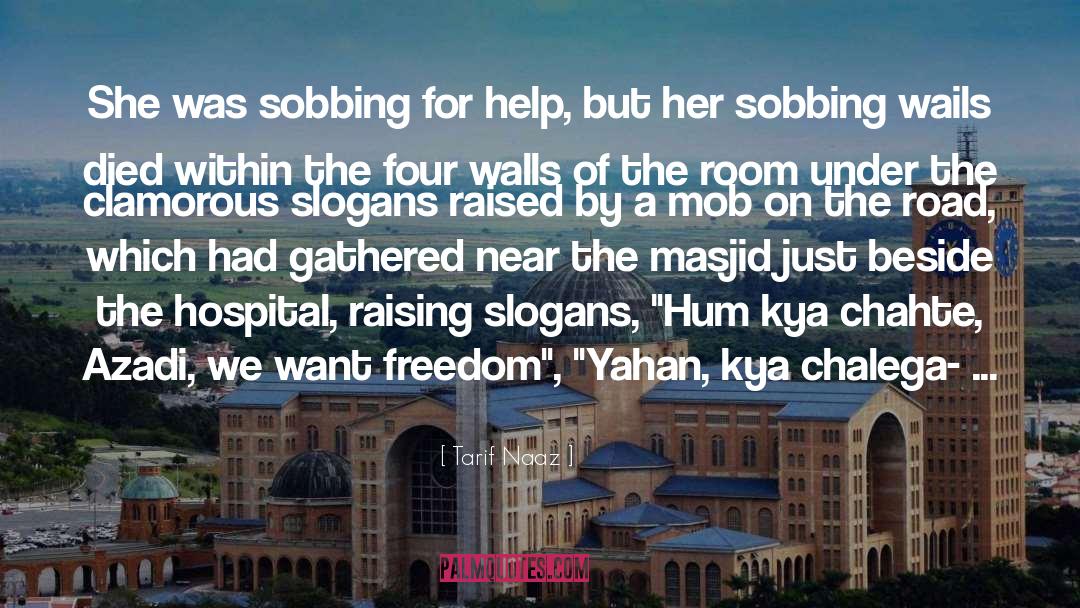 Tarif Naaz Quotes: She was sobbing for help,