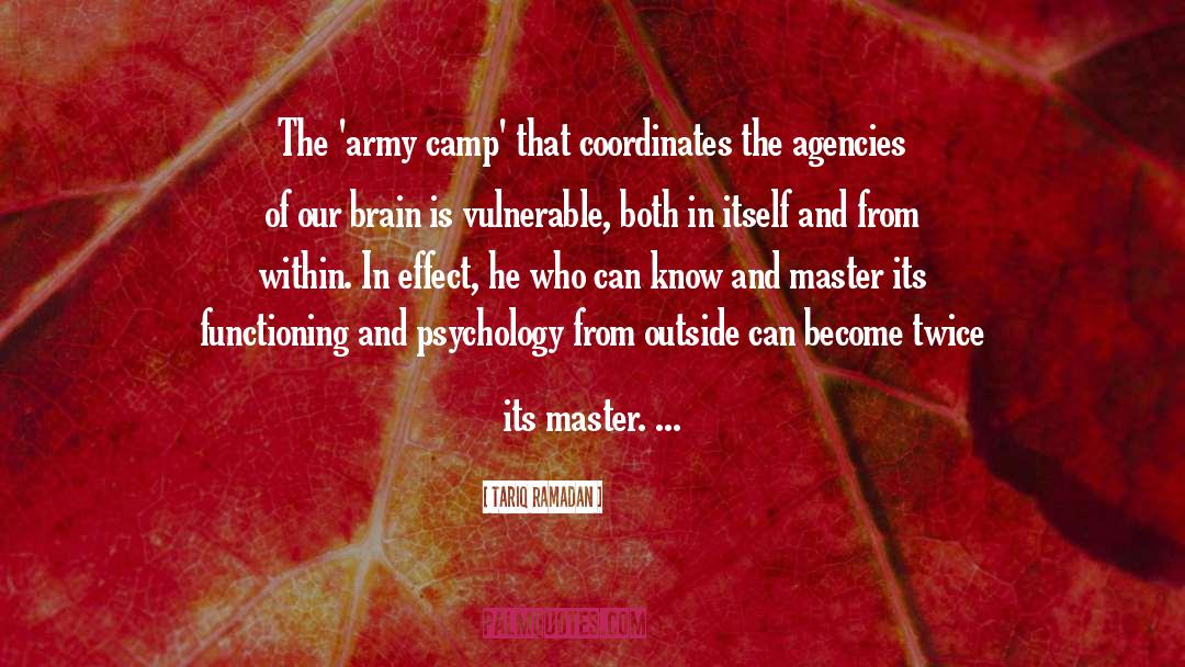 Tariq Ramadan Quotes: The 'army camp' that coordinates