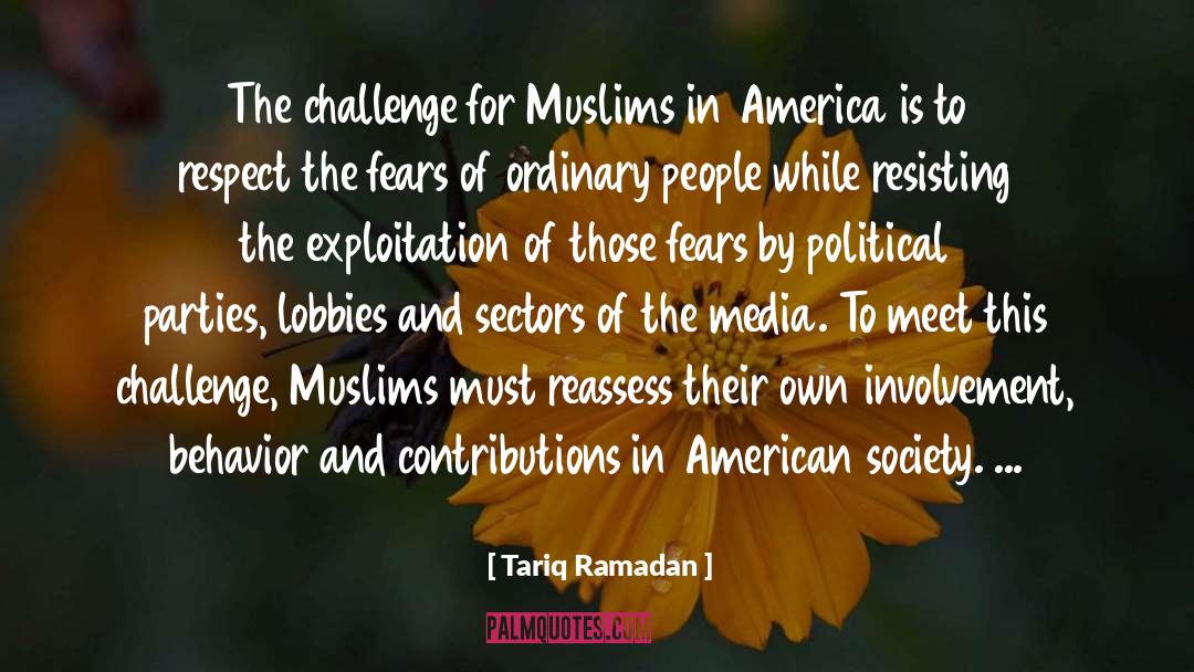 Tariq Ramadan Quotes: The challenge for Muslims in