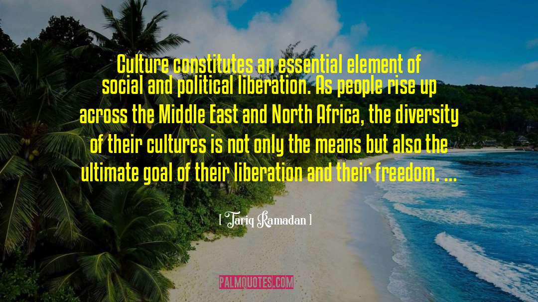 Tariq Ramadan Quotes: Culture constitutes an essential element