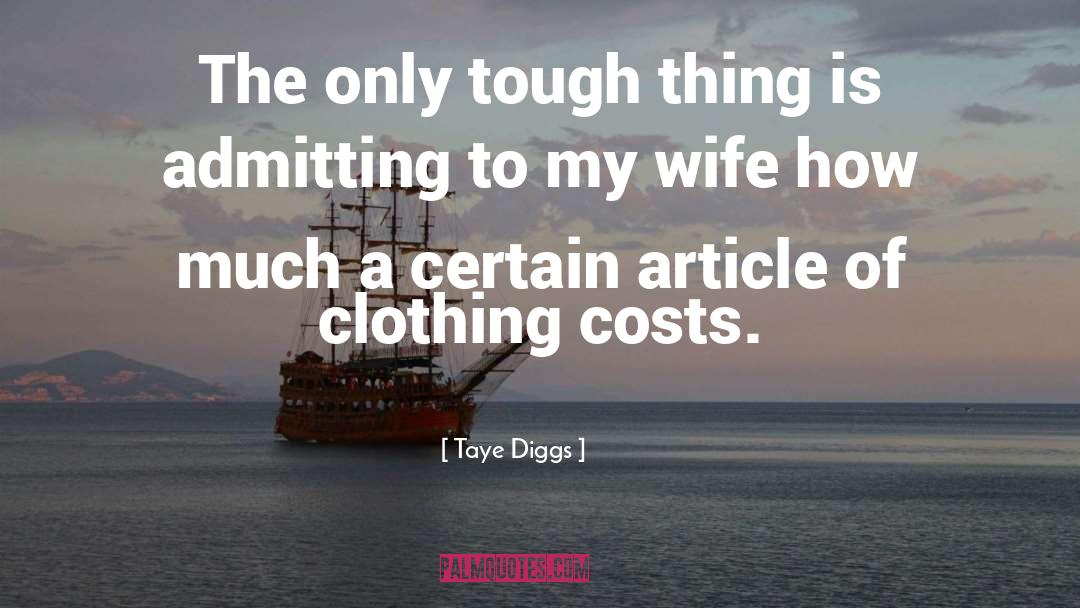 Taye Diggs Quotes: The only tough thing is