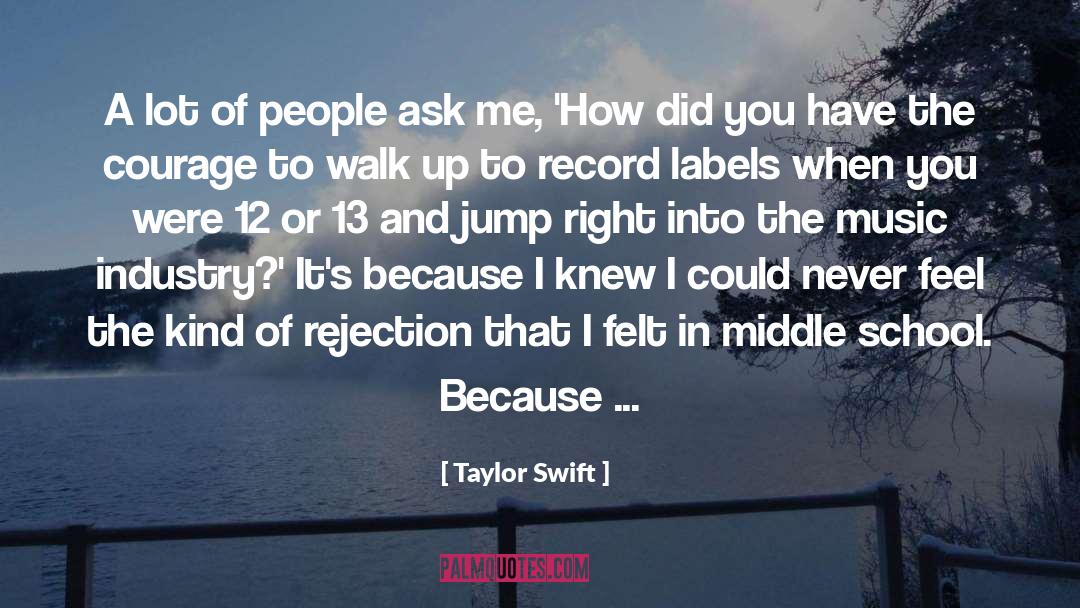 Taylor Swift Quotes: A lot of people ask