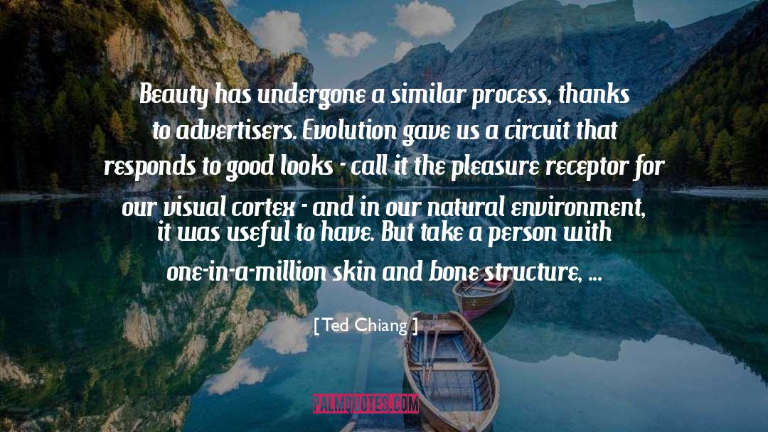 Ted Chiang Quotes: Beauty has undergone a similar