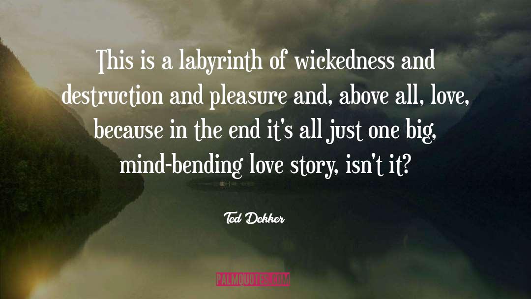 Ted Dekker Quotes: This is a labyrinth of