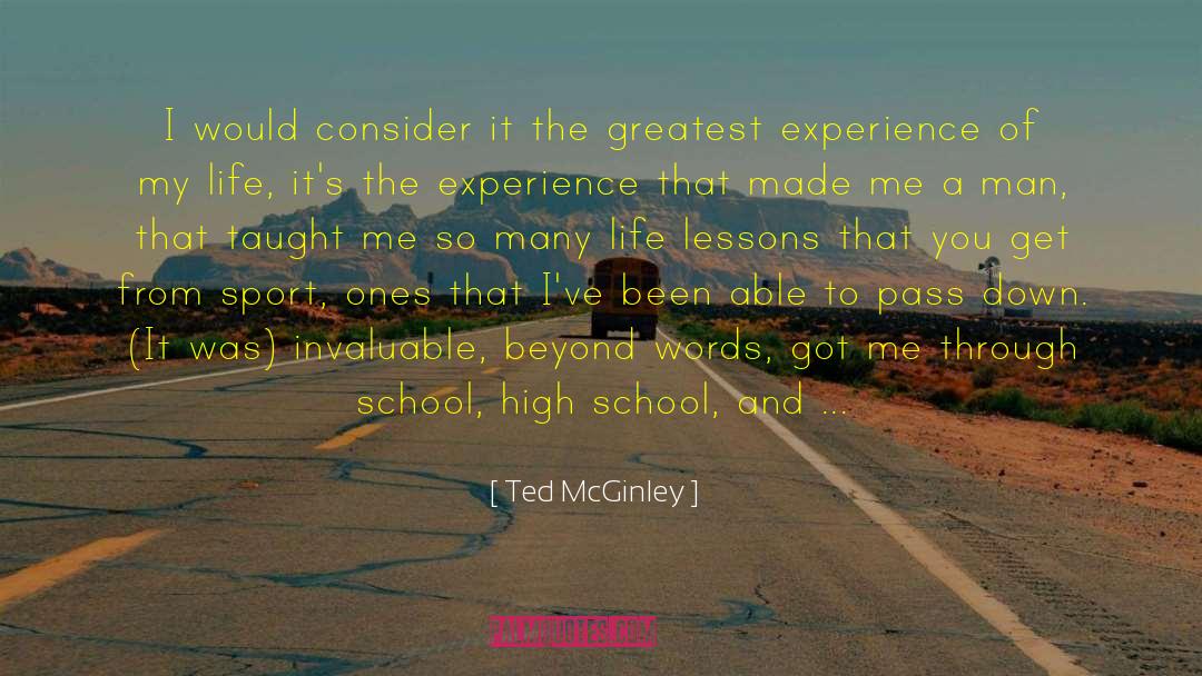 Ted McGinley Quotes: I would consider it the