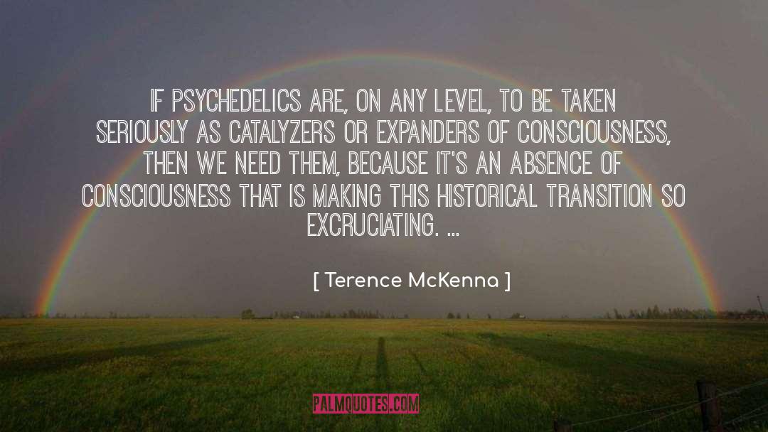 Terence McKenna Quotes: If psychedelics are, on any