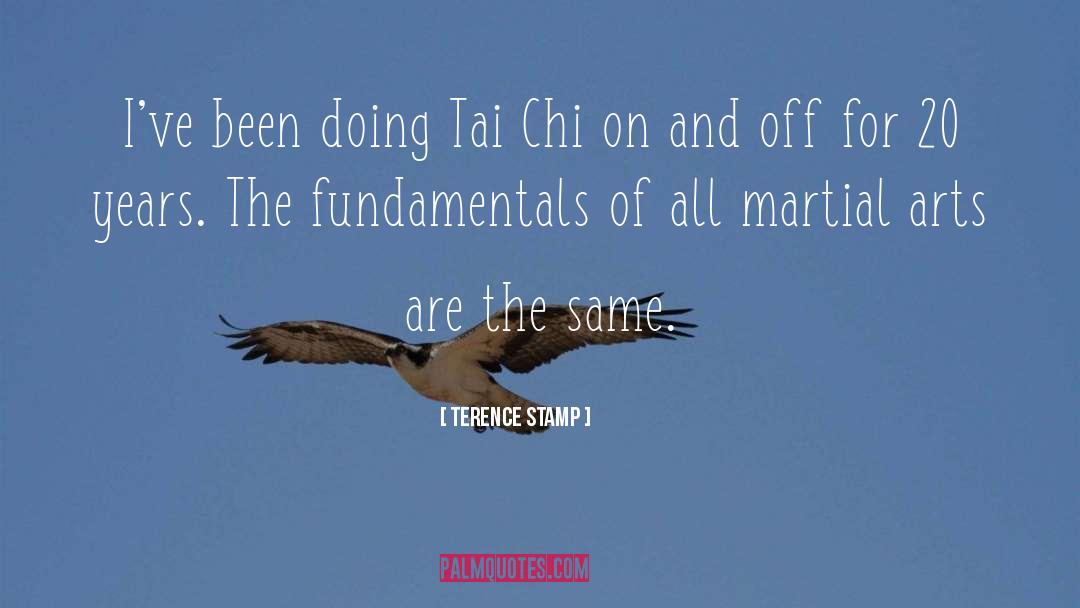 Terence Stamp Quotes: I've been doing Tai Chi