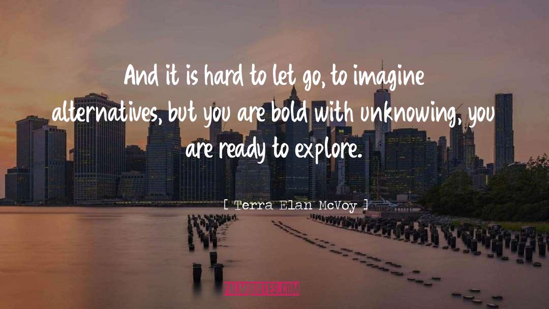 Terra Elan McVoy Quotes: And it is hard to